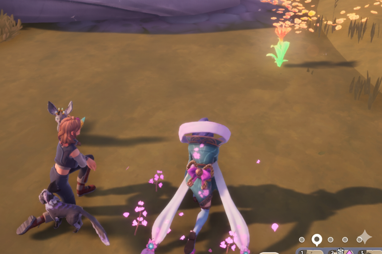 Artwork featuring a heartdrop lily
