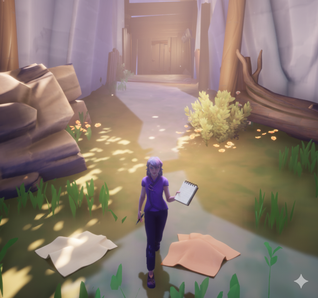 Artwork featuring Saraya in the Grove